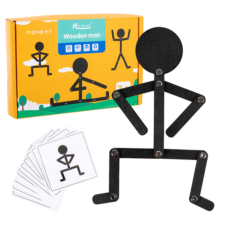 Wooden Puzzle Kids - DIY ของเล่นปริศนาบอร์ดเกมการศึกษาการเรียนรู้ของเล่นเด็กก่อนวัยเรียน Fine Motor การฝึกอบรม Montessori