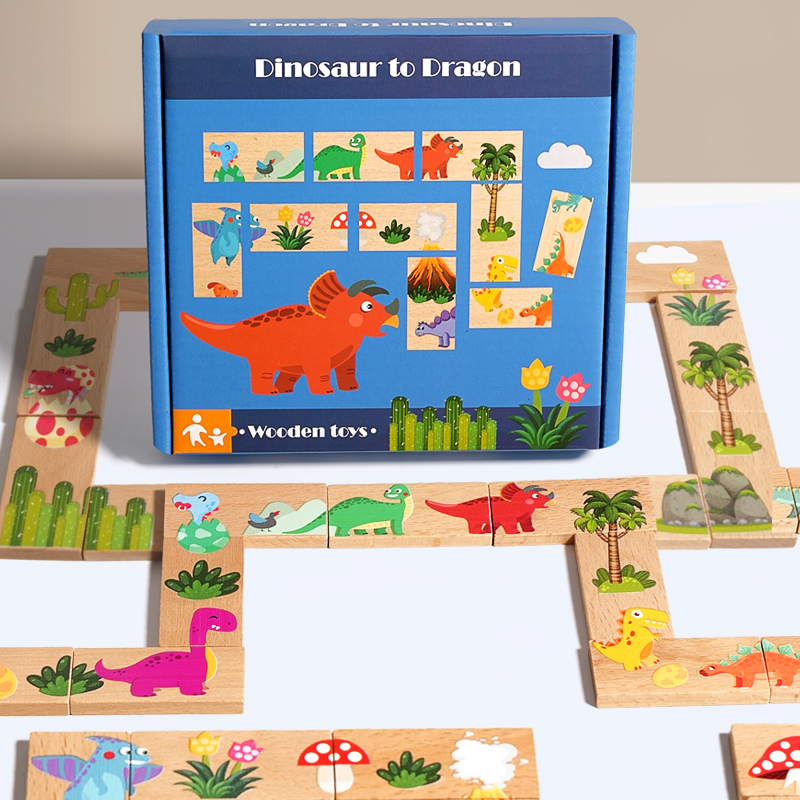 Wooden Puzzle Kids - เด็กจิ๊กซอว์ไม้ปริศนาการ์ตูนสัตว์รูปแบบ Montessori ของเล่นเพื่อการศึกษาเด็กเกมฝึกสมอง