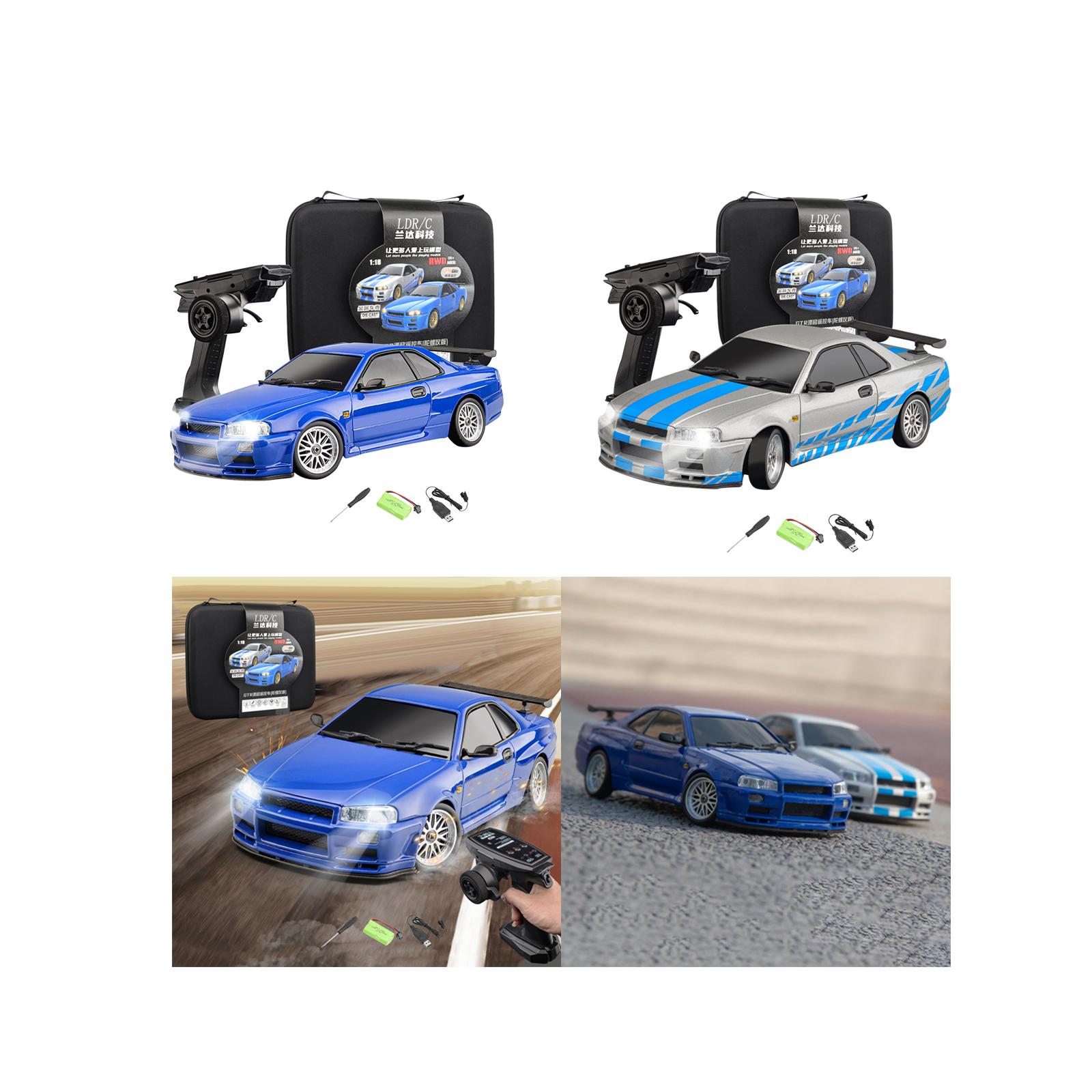 Kids Toys In Store - รถดริฟต์บังคับวิทยุ 1:18 ของเล่นเด็ก รถโมเดลความเร็วสูง รถดริฟต์ยางหน้ากว้าง สำหรับเด็กอายุ