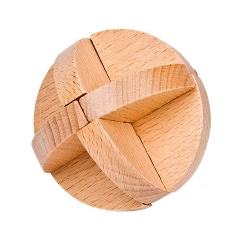 Wooden Puzzle Kids - ลูกบอลหลู่ปันคลาสสิก ปริศนาไม้สำหรับผู้ใหญ่และเด็ก ฝึกสมอง ทดสอบไอคิว เกมพัฒนาสมอง ของขวัญเสริมทักษะและความสนุก