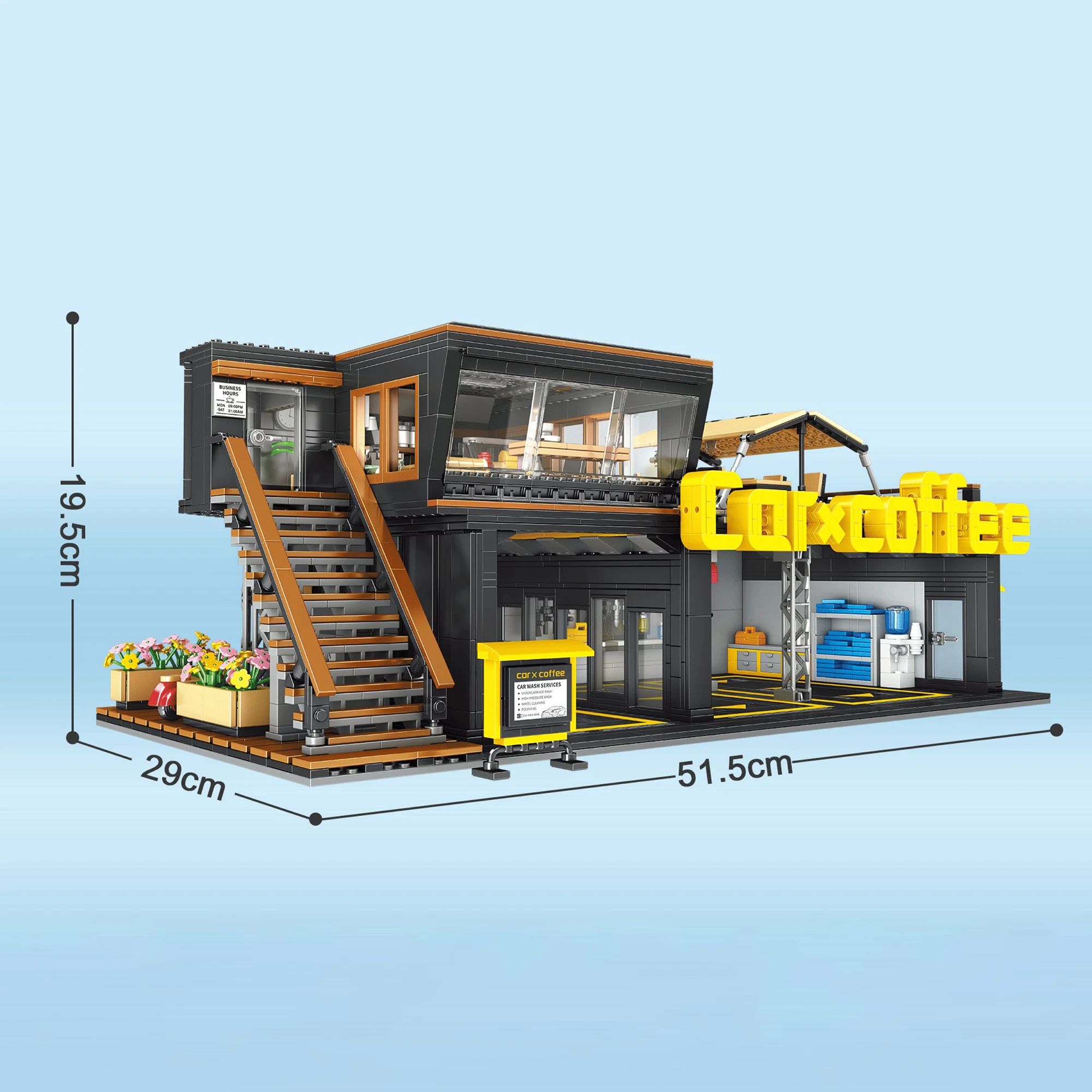 ร้านซ่อมรถกาแฟ คลับรถกาแฟ ตัวต - Kids Toys Shop บทวิจารณ์และราคา