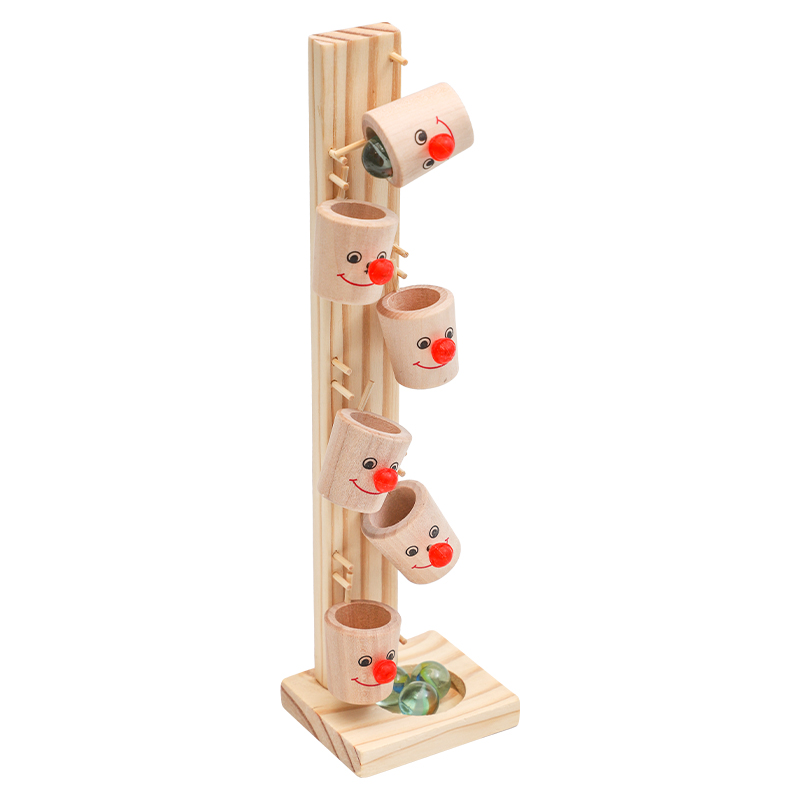 Montessori Clown รูปแบบบล็อกต้ - Marble Run Set บทวิจารณ์และราคา