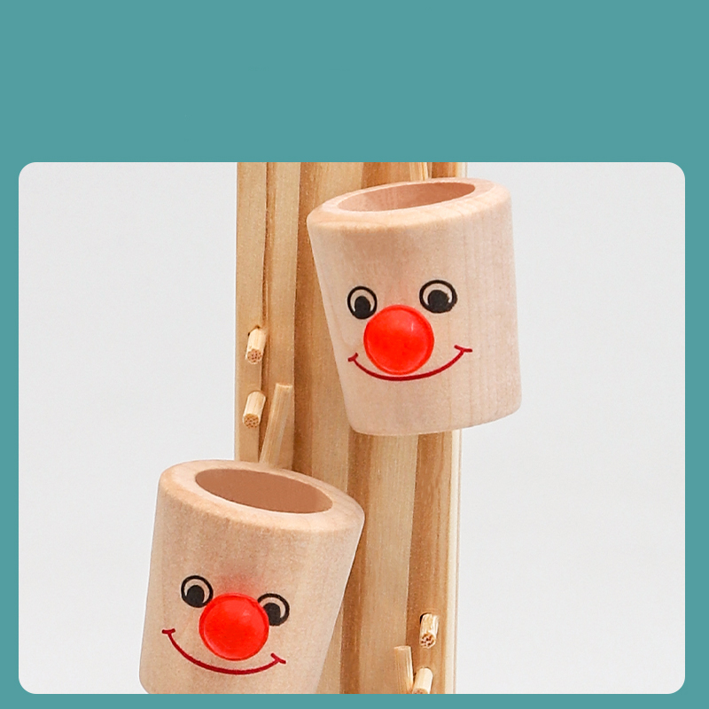 Montessori Clown รูปแบบบล็อกต้ - Marble Run Set บทวิจารณ์และราคา