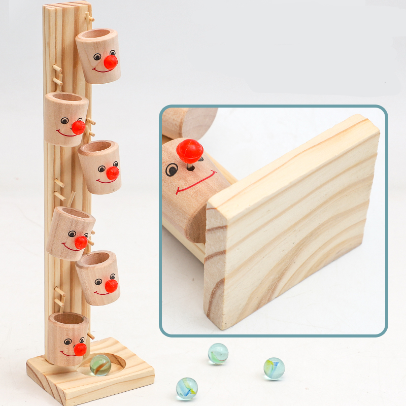 Montessori Clown รูปแบบบล็อกต้ - Marble Run Set บทวิจารณ์และราคา
