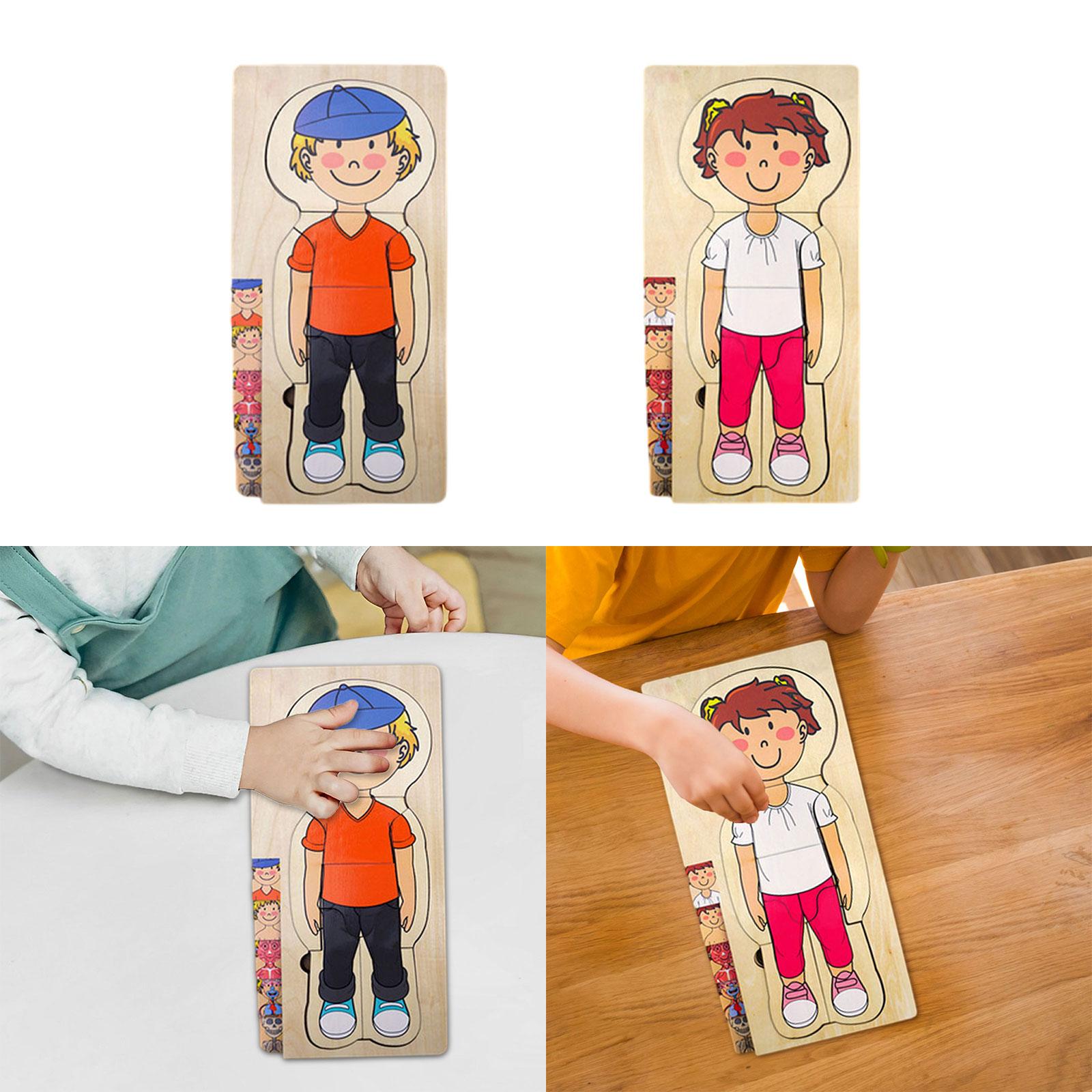 ของเล่นจิ๊กซอว์รูปทรงร่างกายมน - Kids Toys In Store บทวิจารณ์และราคา