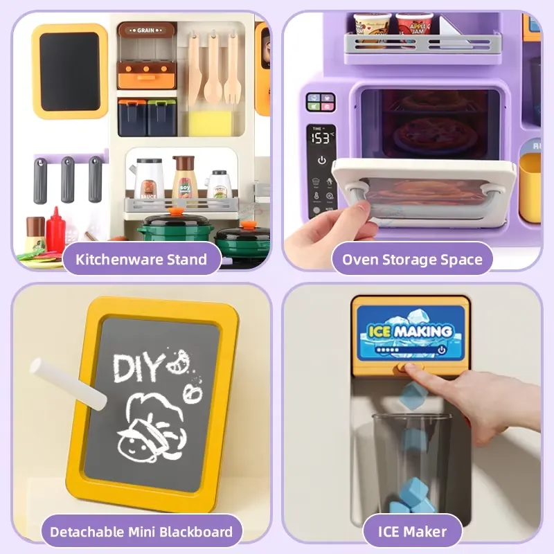 ชุดครัวจำลองขนาดใหญ่ 90 ซม. สำ - Kids Toys Return Gift บทวิจารณ์และราคา