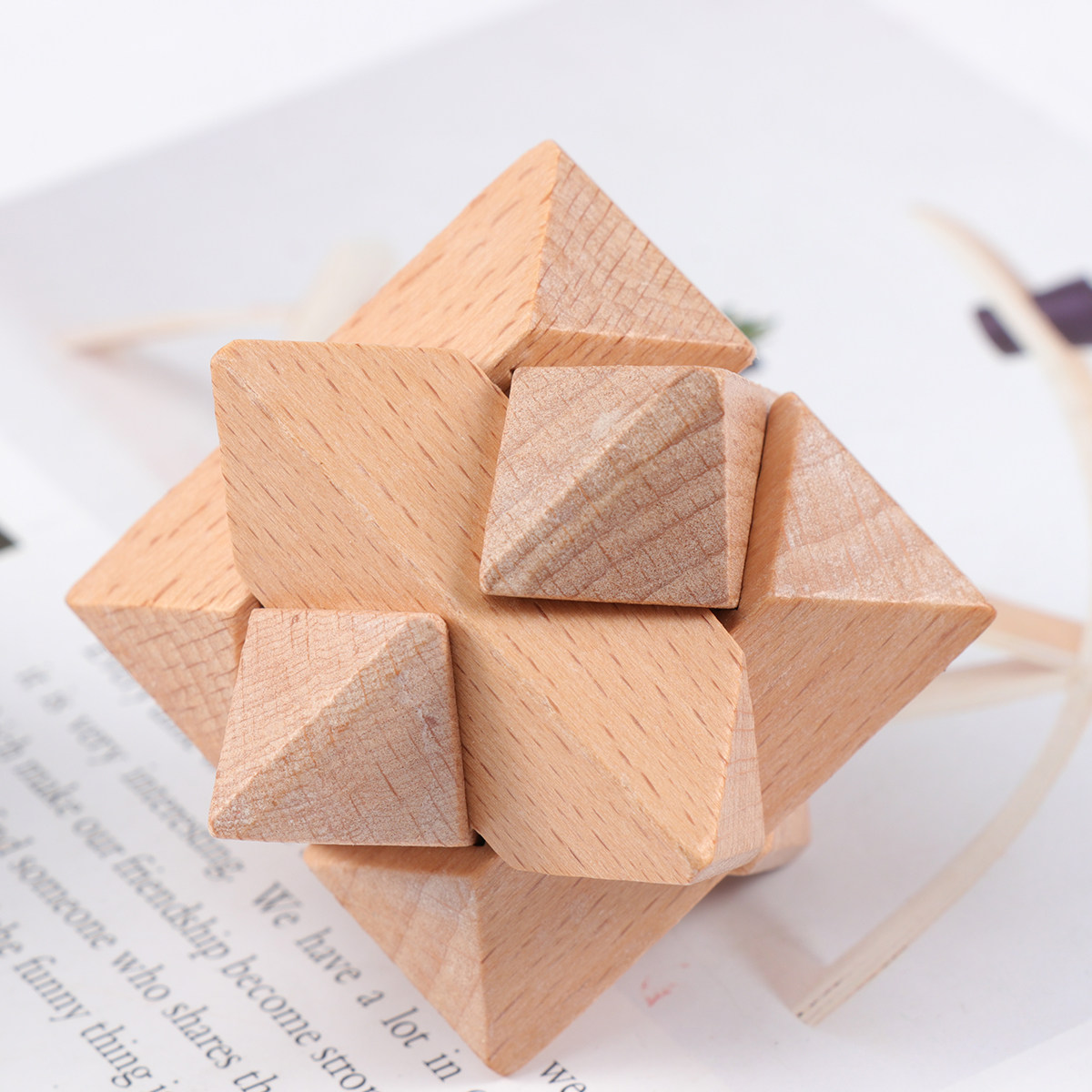 ชุดปริศนาพีระมิดไม้ 1 ชุด สำหร - Wooden Puzzle Kids บทวิจารณ์และราคา