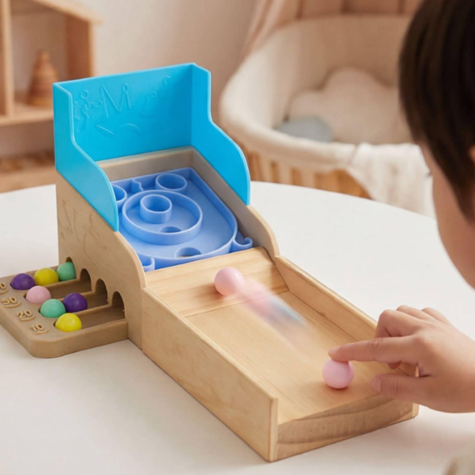 ของเล่นลูกแก้วไม้พร้อมทางลาดเอ - Marble Run Set บทวิจารณ์และราคา