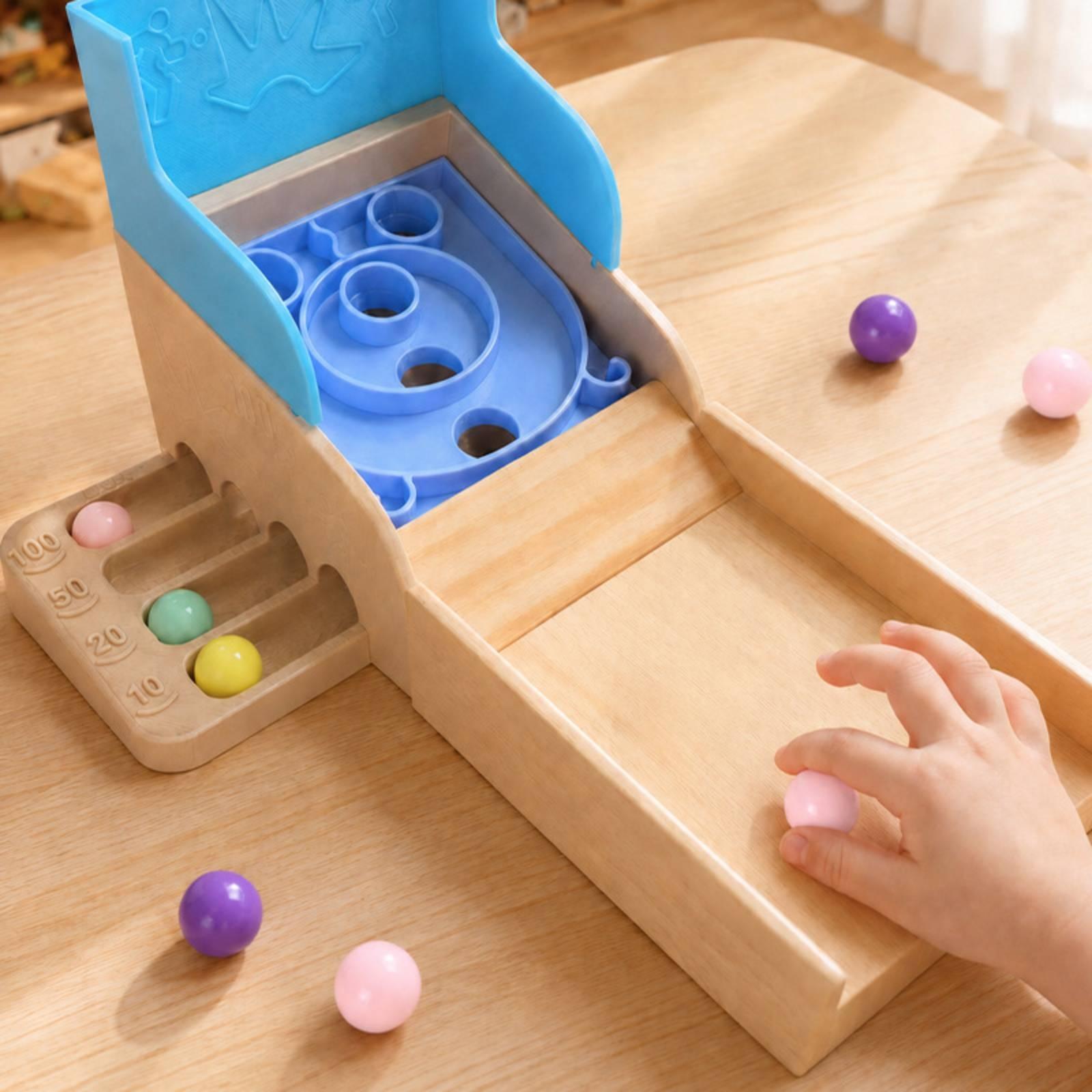 ของเล่นลูกแก้วไม้พร้อมทางลาดเอ - Marble Run Set บทวิจารณ์และราคา