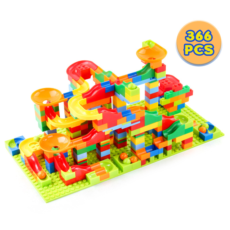 84-504PCS Marble Race Run Bloc - Marble Run Set บทวิจารณ์และราคา