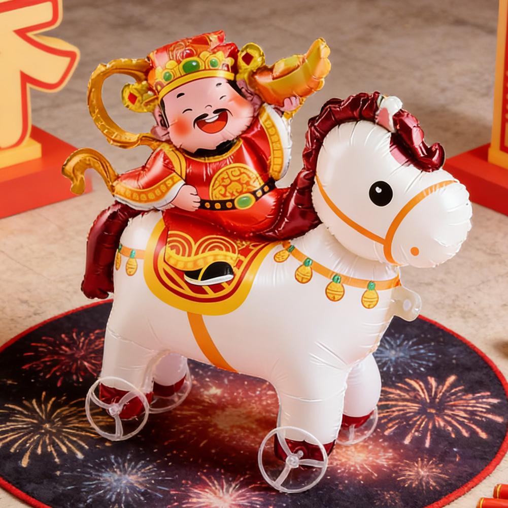 ธีมการ์ตูนสัตว์ 3D บอลลูนธีมม้ - Kids Toys Horse บทวิจารณ์และราคา
