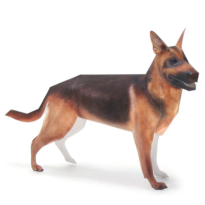 โมเดลกระดาษพับรูปสัตว์เลี้ยง เ - Kids Toys Dog บทวิจารณ์และราคา