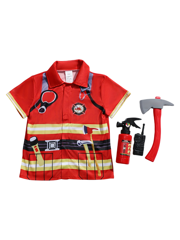 เสื้อเด็กสไตล์นักดับเพลิงพร้อม - Kids Toys Return Gift บทวิจารณ์และราคา