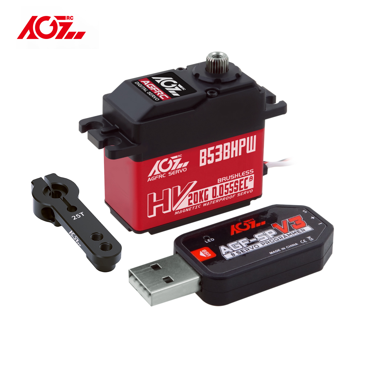 AGFRC เซอร์โว B53BHPW HV ซุปเป - Kids Toys Remote Car บทวิจารณ์และราคา