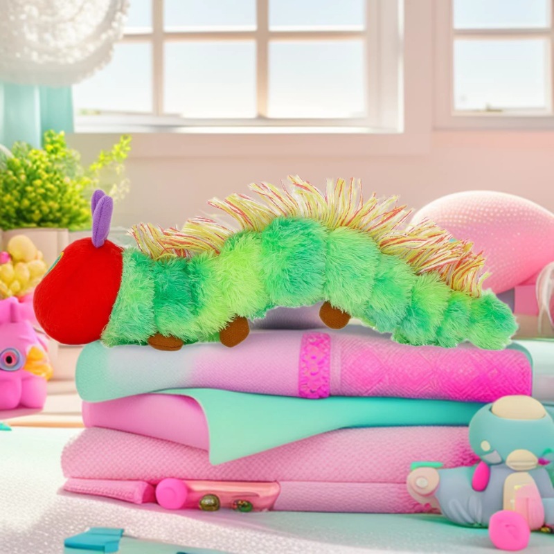 ตุ๊กตาหนอนผ้าฝ้ายสีเขียว ของเล - Kids Toys Very บทวิจารณ์และราคา