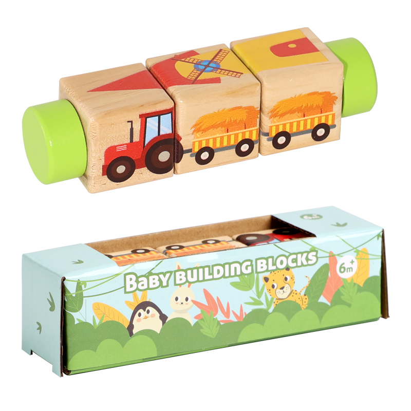 ของเล่นไม้หมุนรูปสัตว์ 1 ชิ้น  - Wooden Puzzle Kids บทวิจารณ์และราคา