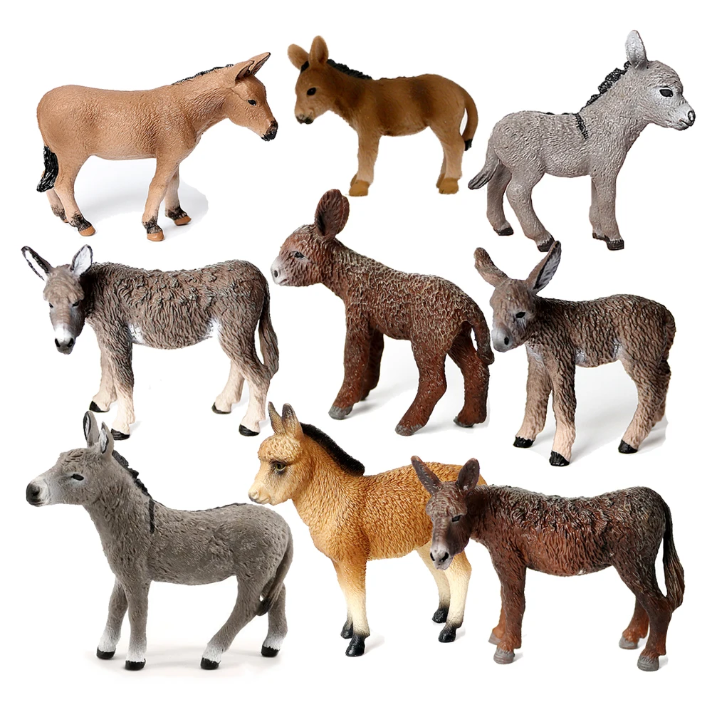 Donkey ของเล่นตัวเลขสัตว์ฟาร์ม - Kids Toys Horse บทวิจารณ์และราคา