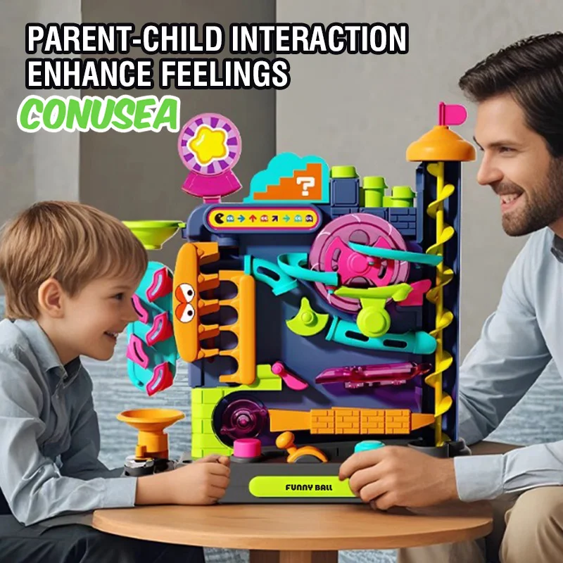 ชุดของเล่นสร้างทางวิ่งลูกบอลแบ - Marble Run Set บทวิจารณ์และราคา