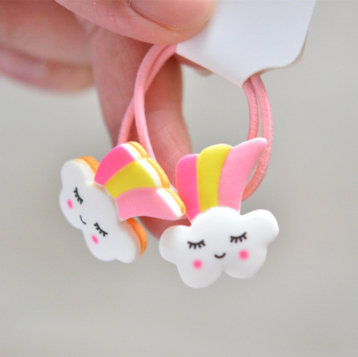2PCS การ์ตูนน่ารักสายรุ้งม้าสี - Kids Toys Horse บทวิจารณ์และราคา