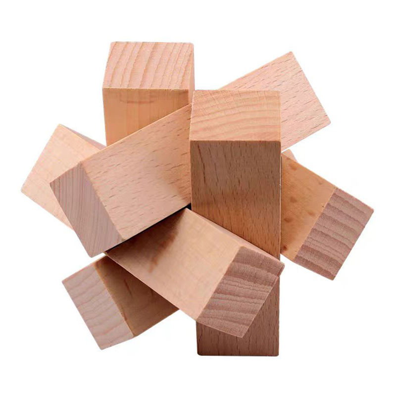 เกมปริศนาไม้แบบไขว้กันสำหรับผู - Wooden Puzzle Kids บทวิจารณ์และราคา