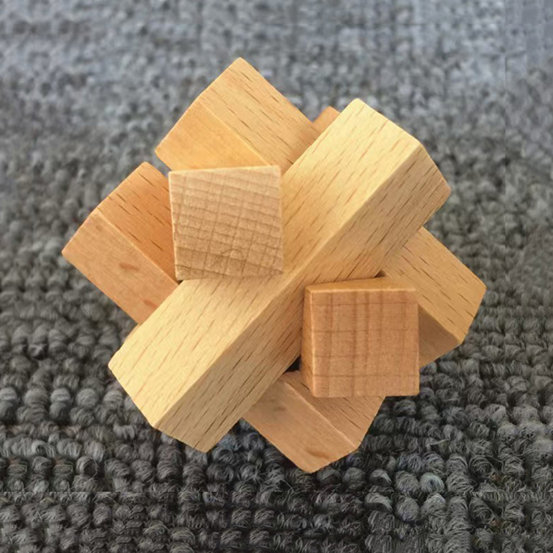 เกมปริศนาไม้แบบไขว้กันสำหรับผู - Wooden Puzzle Kids บทวิจารณ์และราคา